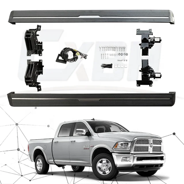 Aluminum side step running boards electric side step ram 2014-2018 for Dodge Ram 1500