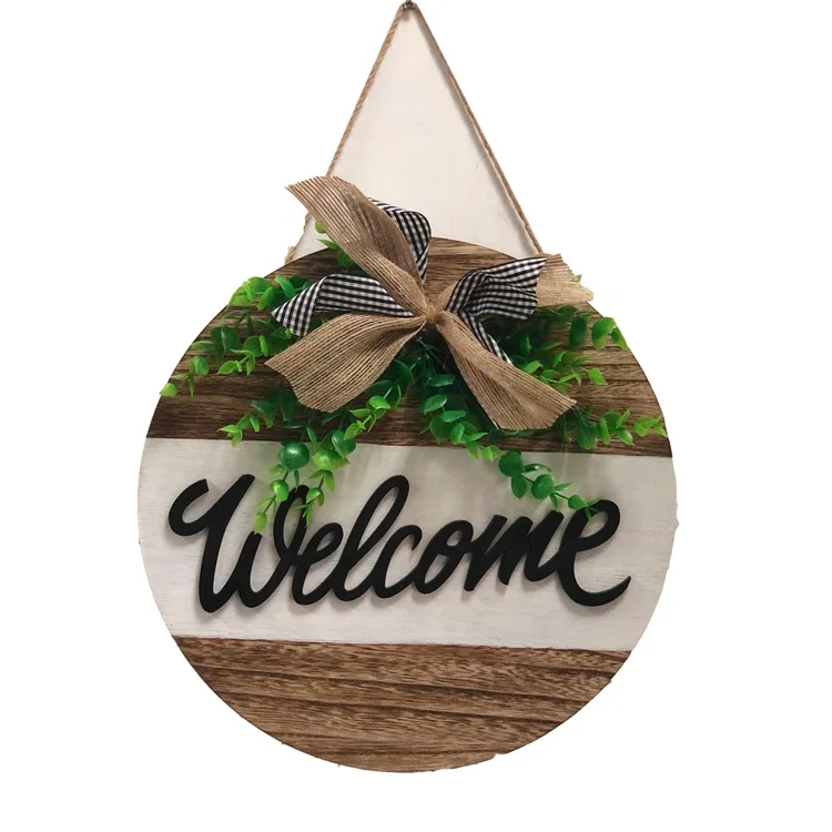 Door Decor Welcome sign for house