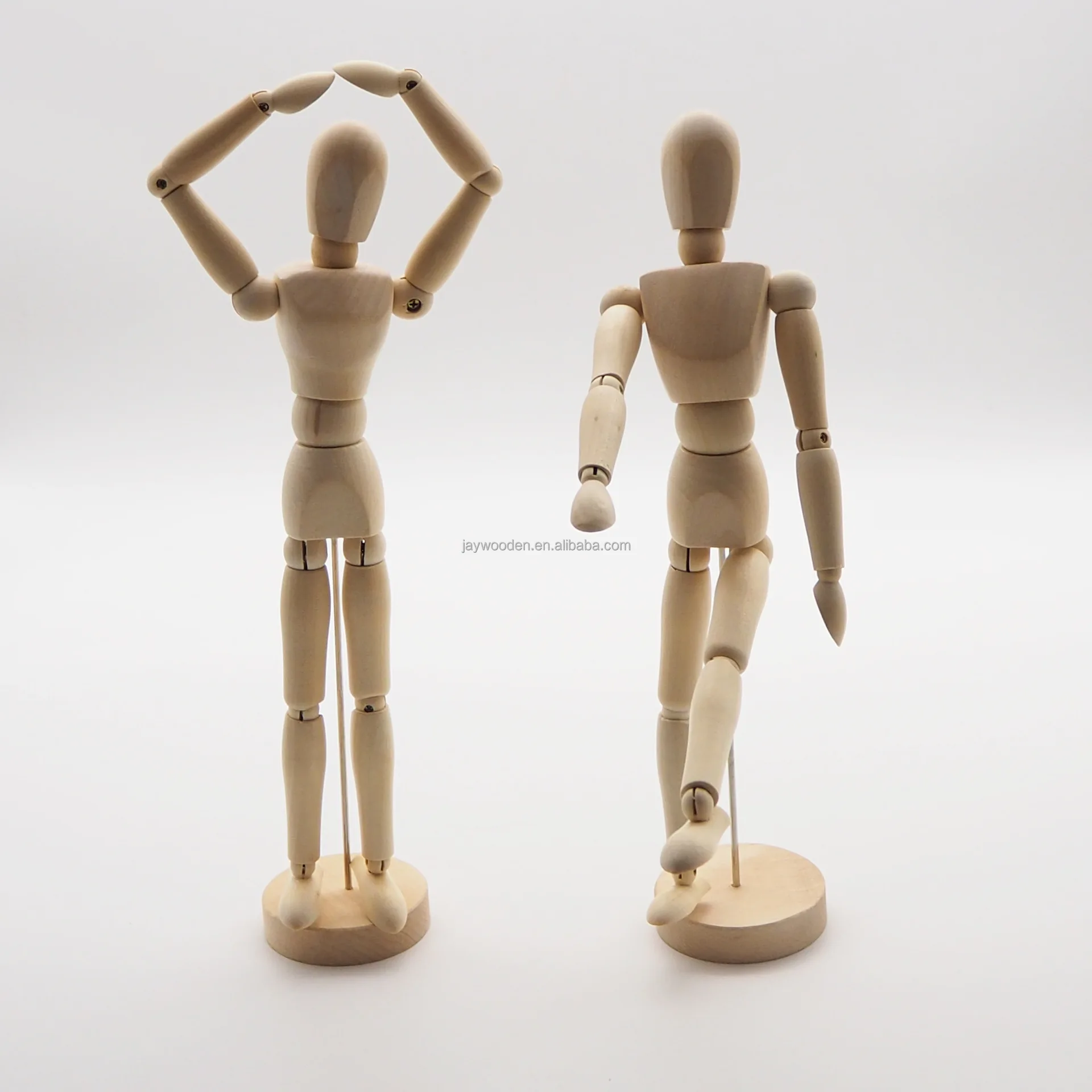 4.5 Inch 5.5 Inch 8 Inch 12 Inch 16 Inch Art Sketching Model Wood Doll Movable Joint Artist Drawing Wooden Human Body Manikin