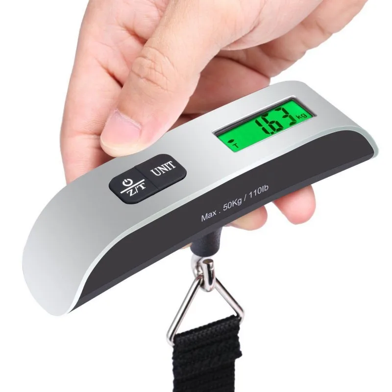 50kg Digital Scale Electronic Balance Pocket Luggage Digital Hanging Weighing Scale