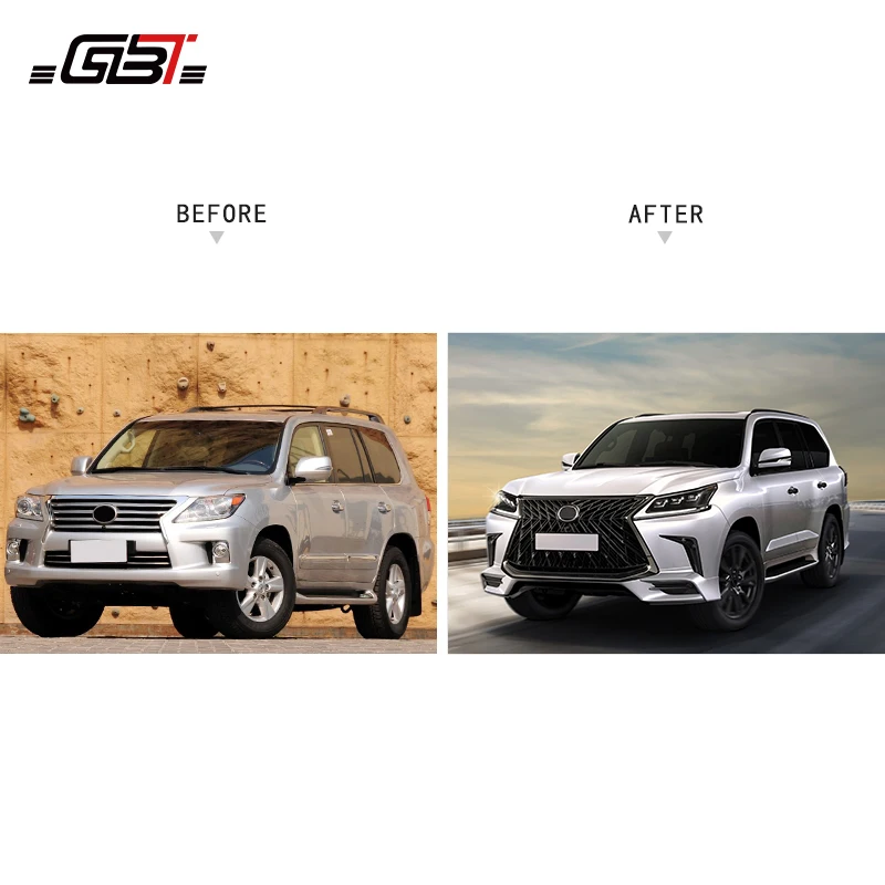 Автомобильные запчасти GBT хромированная решетка 2008-2015 для Lexus 570 модель LX570