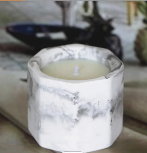 Home decoration paraffin wax ceramic customized aromatherapy oil diffuser scented candle
