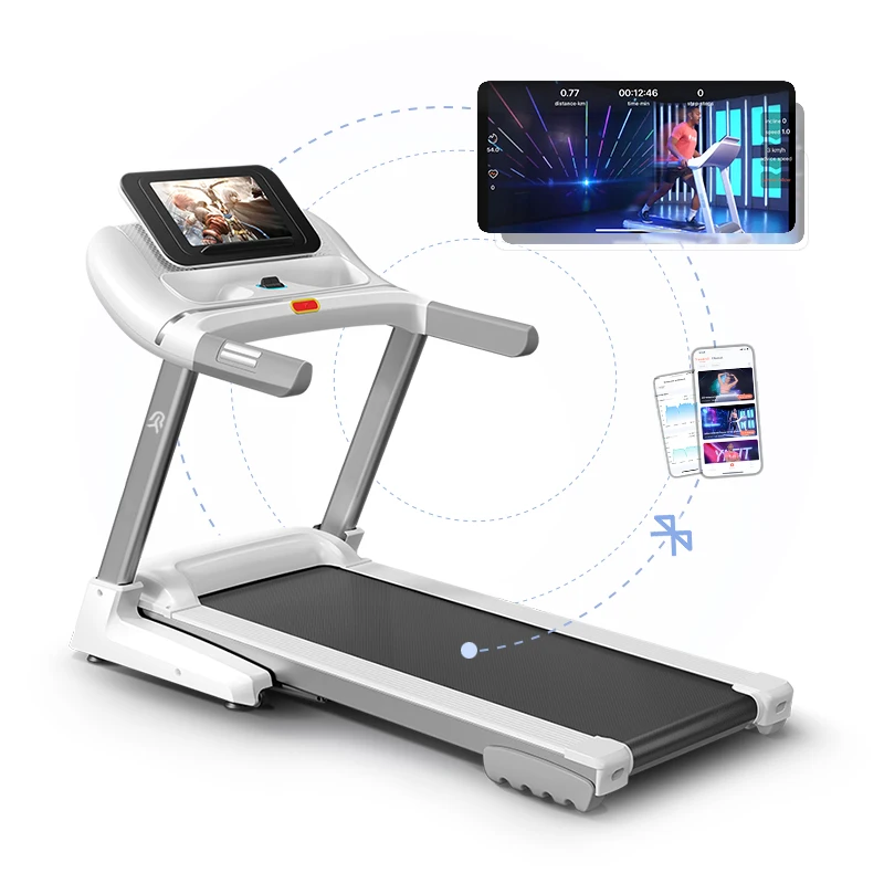 Новая беговая дорожка YPOO с приложением YPOOFIT Спортивная Домашняя и спортивная для фитнеса супер складная домашняя электрическая