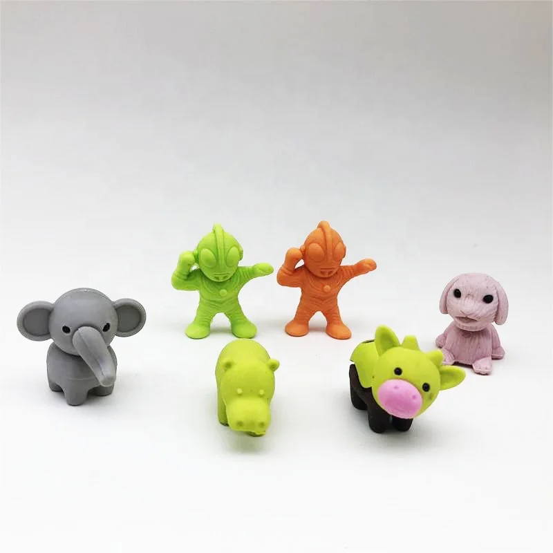 Персонаж на заказ, 3d волшебный ластик для карандашей, резинка для школы