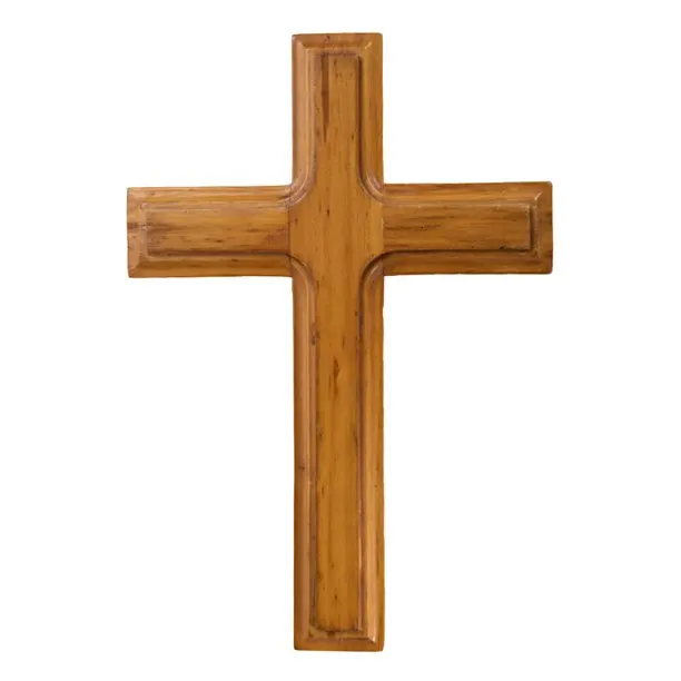 Wooden Cross Ornaments Christ Wall Hanging Table Cross for Home Chapel Church