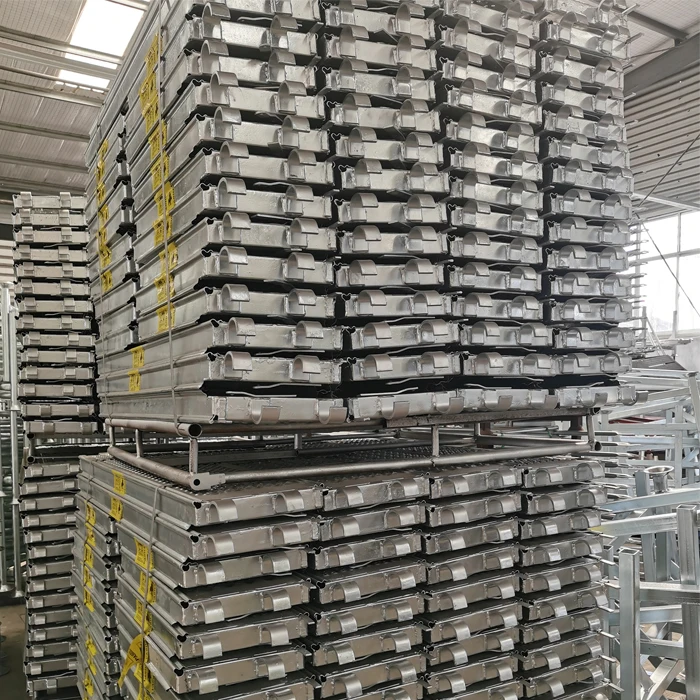Metal Rosetes Scaffold Floor Osha Scaffold Plank for Builders Scaffolding for Sale