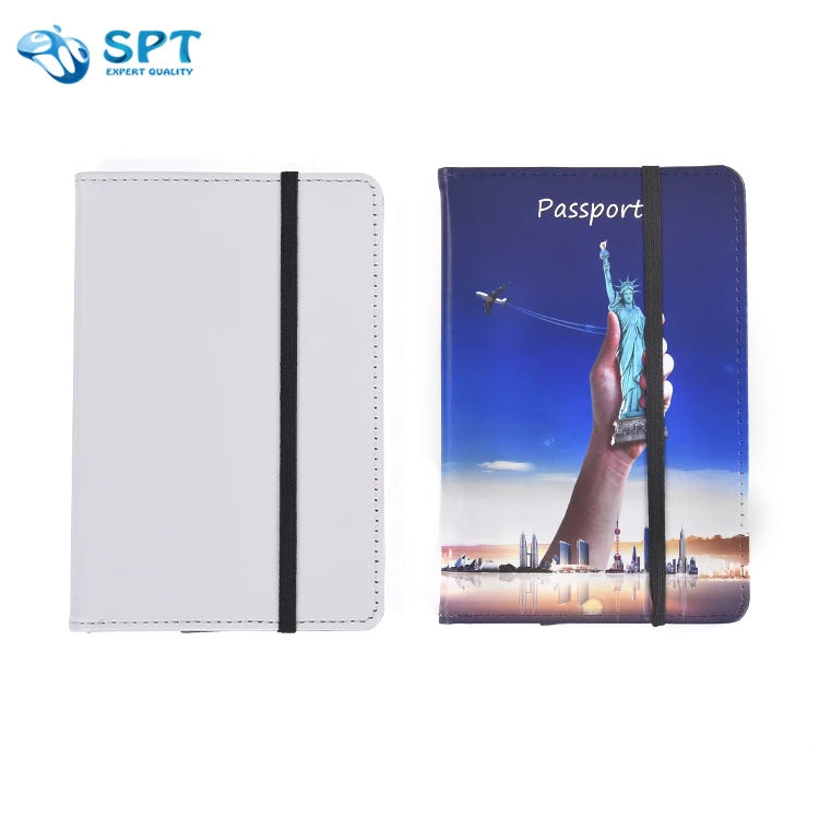 Direct Manufacturer Wholesale Price Custom Logo Printing Leather Passport Wallet