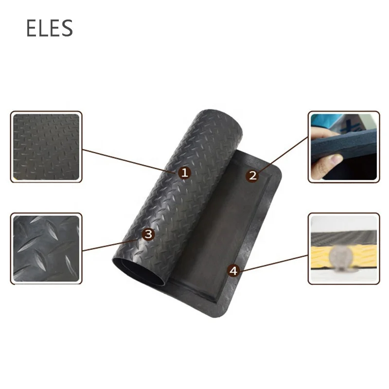 High quality economic PVC foam anti fatigue mat ESD protect workshop mat
