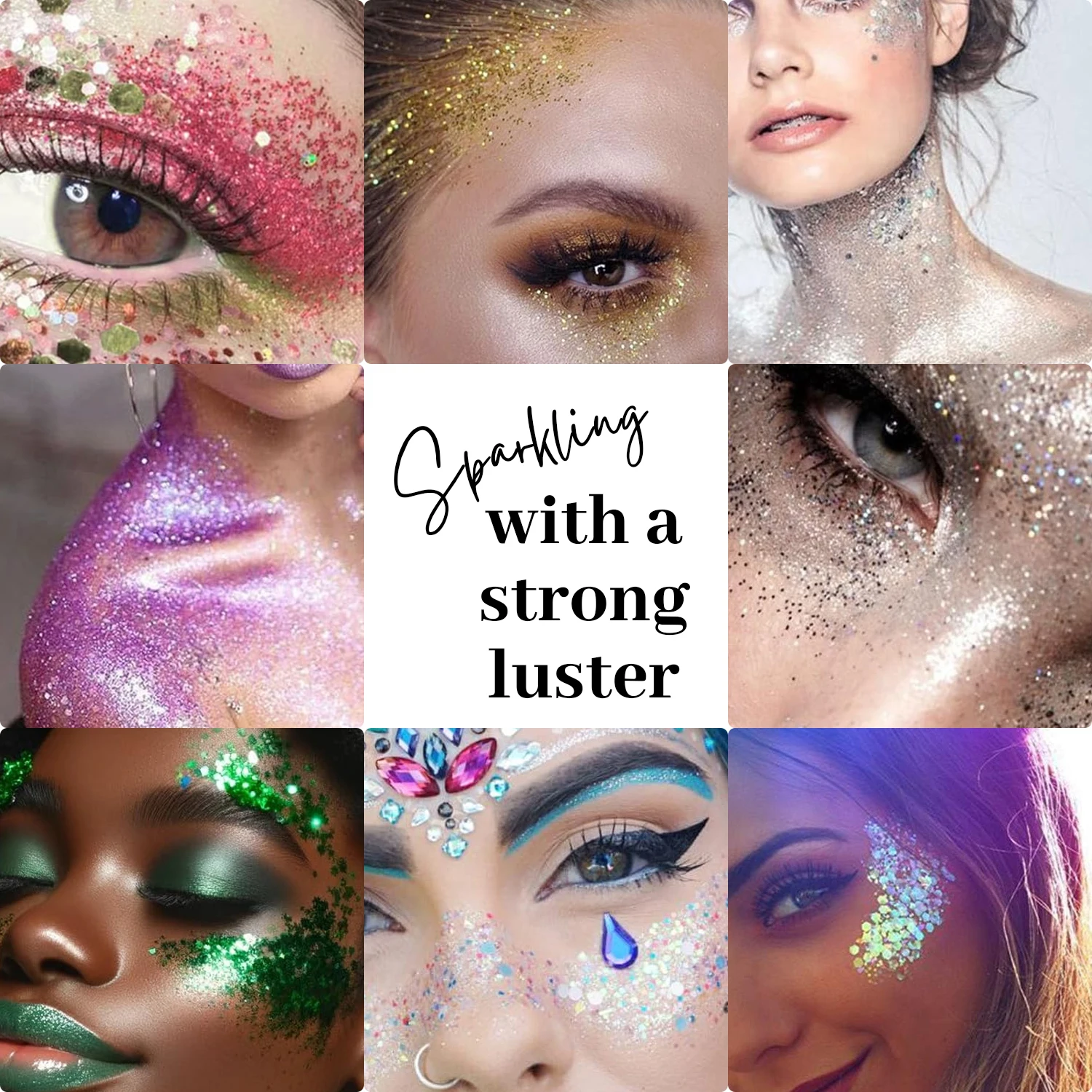 Highlighter Makeup Multifunction Roll-on Highlighter Stick Body Shimmer Glitter Makeup for Highlighting