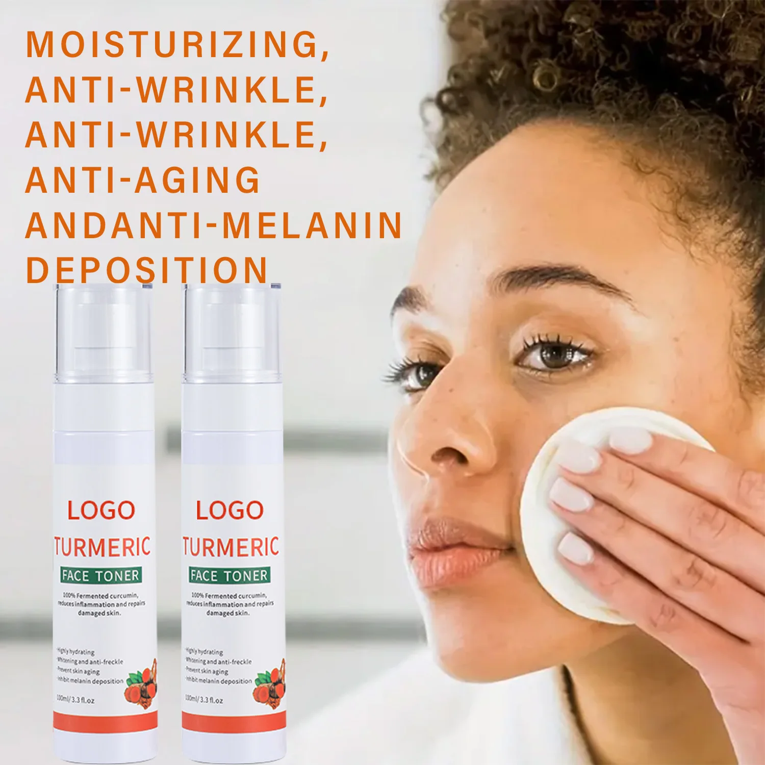 Brightening Toner Anti Acne Skin Firming And Tightening Products Turmeric Toner Face