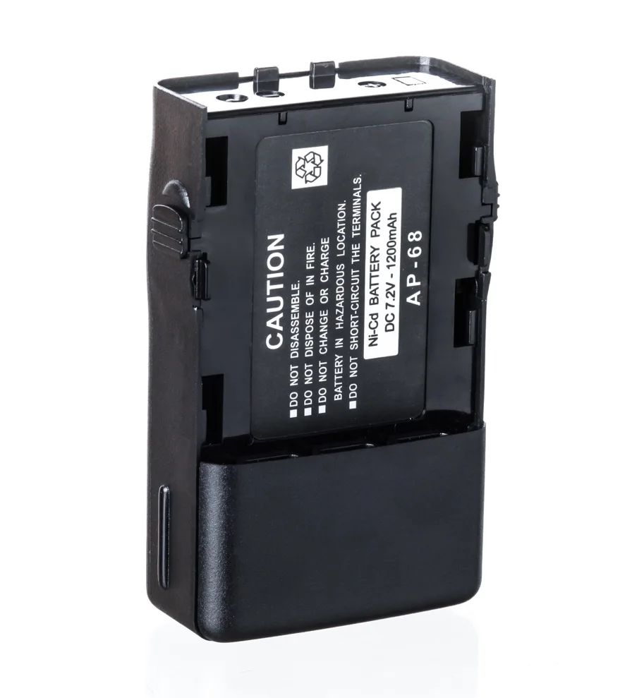 
Hot sale NI-CD NI-MH 7.2V 1200mAh 1800mAh 2200mAhrechargeable Battery AP-68/AP-68H for two way radio Motorola GP-68 