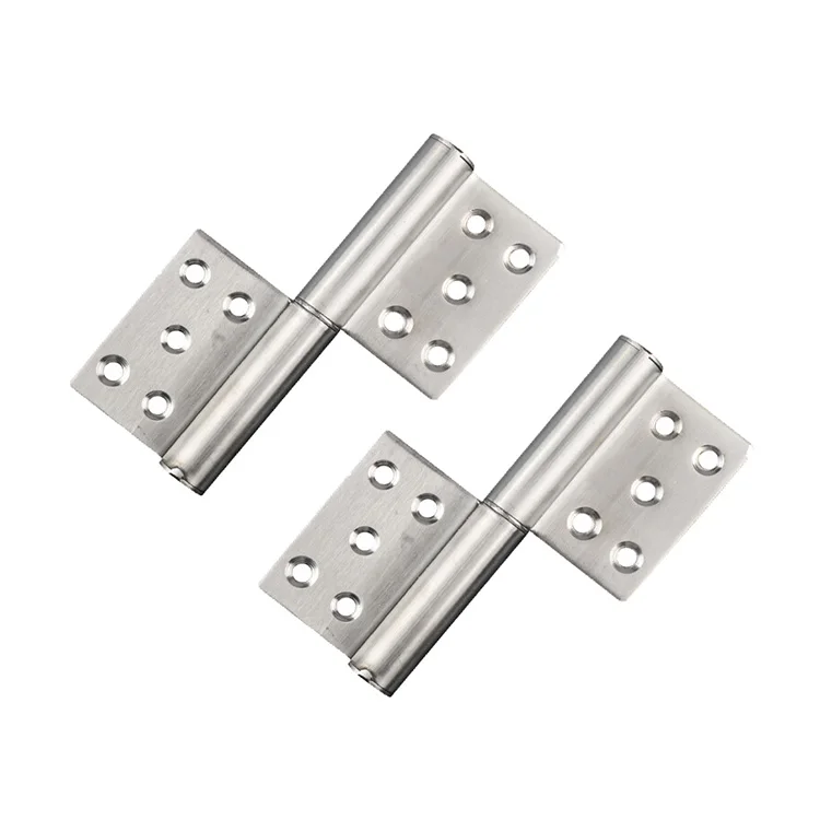 Stainless Steel 360 Degree Rotation Door Flag Hinge 2 Part Pressed Flag Hinge Lift Off Hinge