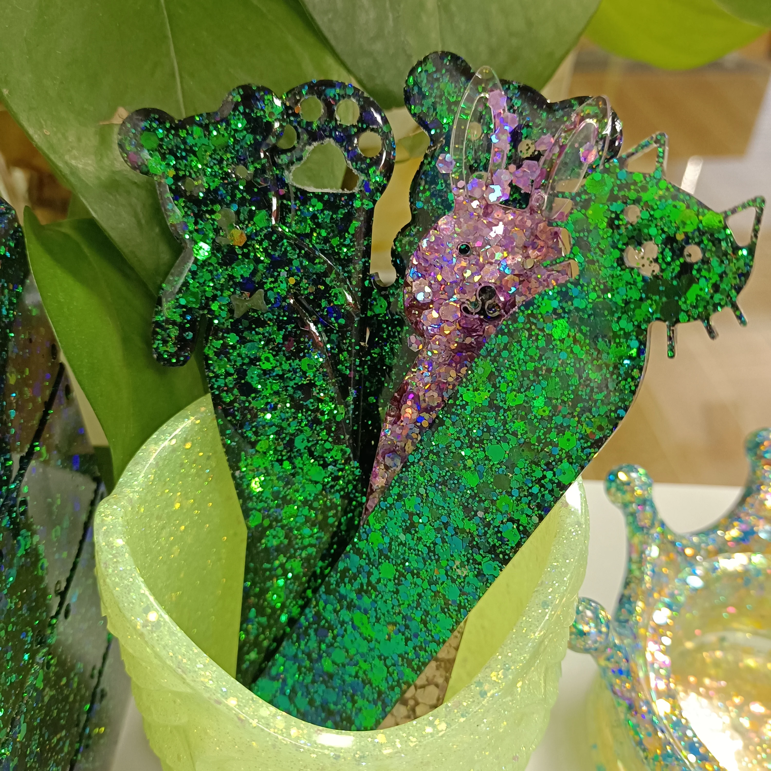 quality glitter happy birthday cake topper mermaid wedding dress mobile phone glitter case horse riding spur strap bling glitter