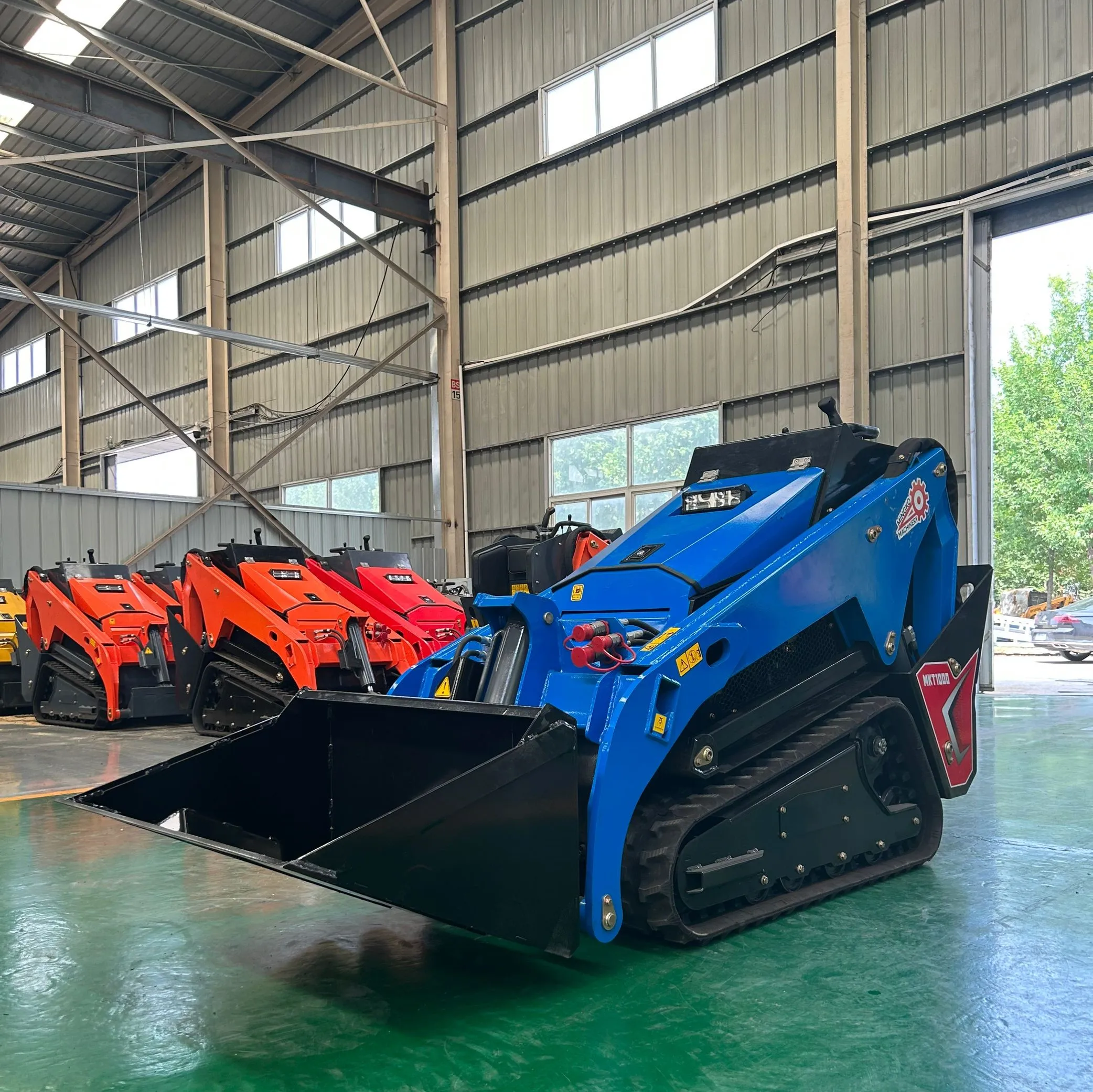 Мини-гусеничный погрузчик погрузчик-погрузчик китайский 1 5 тонн MK1000 мини-погрузчик на продажу