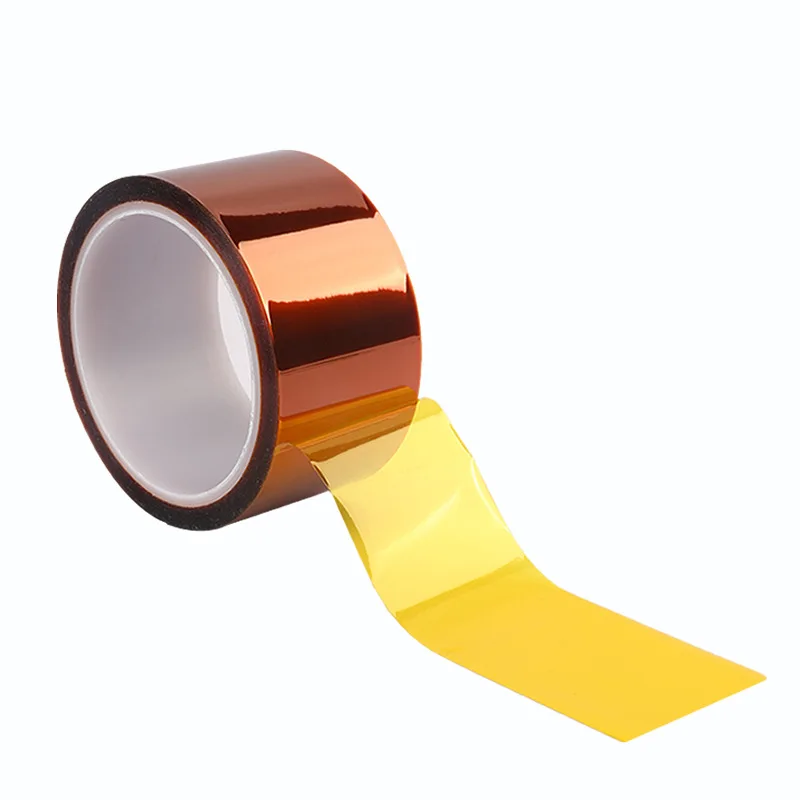 High Temperature Heat Resistant Heat Transfer Thermal Tape For Sublimation Masking Polyimide Film  Adhesive Kaptons Tape