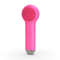 New Design Cepillo De Limpieza Wholesale Exfoliating Face Electric Waterproof Silicone Sonic Facial Cleansing Brush