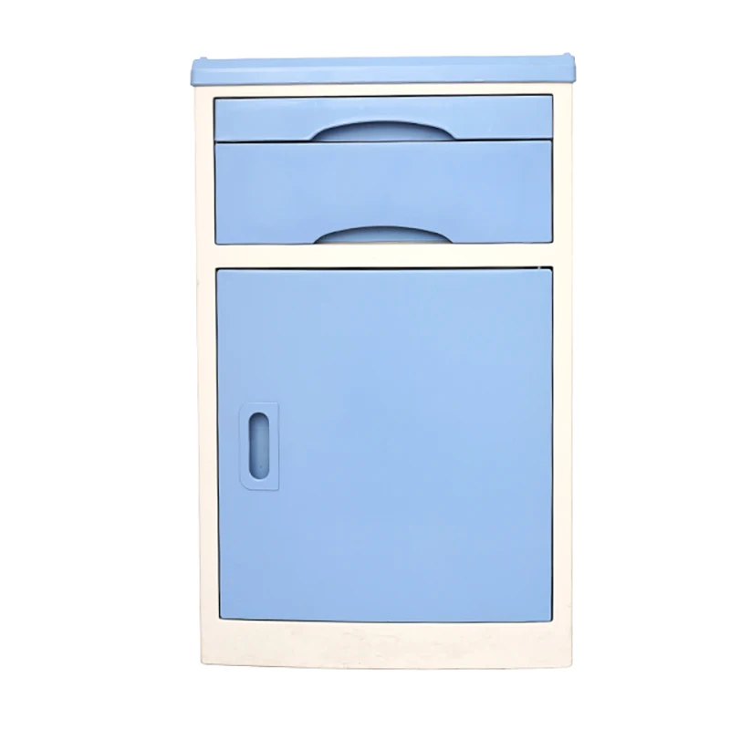 ABS Hospital Medical Cabinet Locker Table Beside Bed Used For Clinic