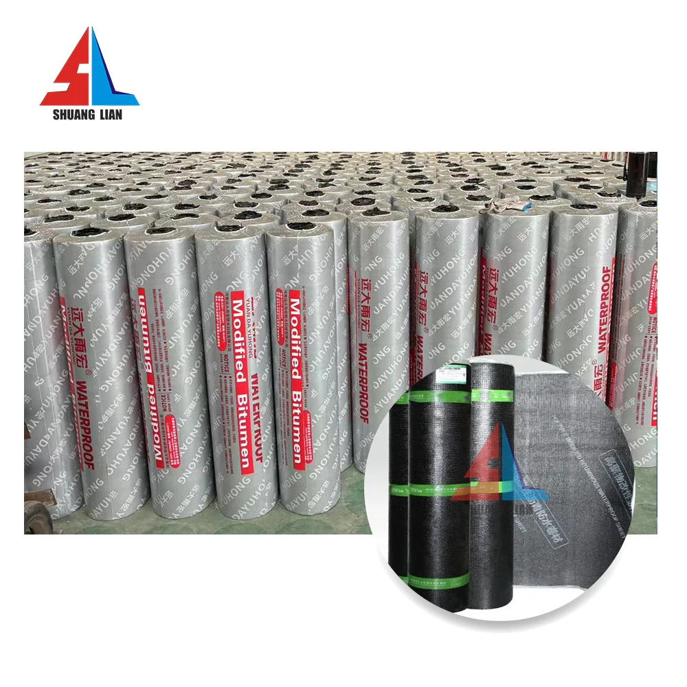3mm SBS/App Modified Bitumen Waterproofing Membrane Modern Design Outdoor Flashing Sheet 1m Width Asphalt
