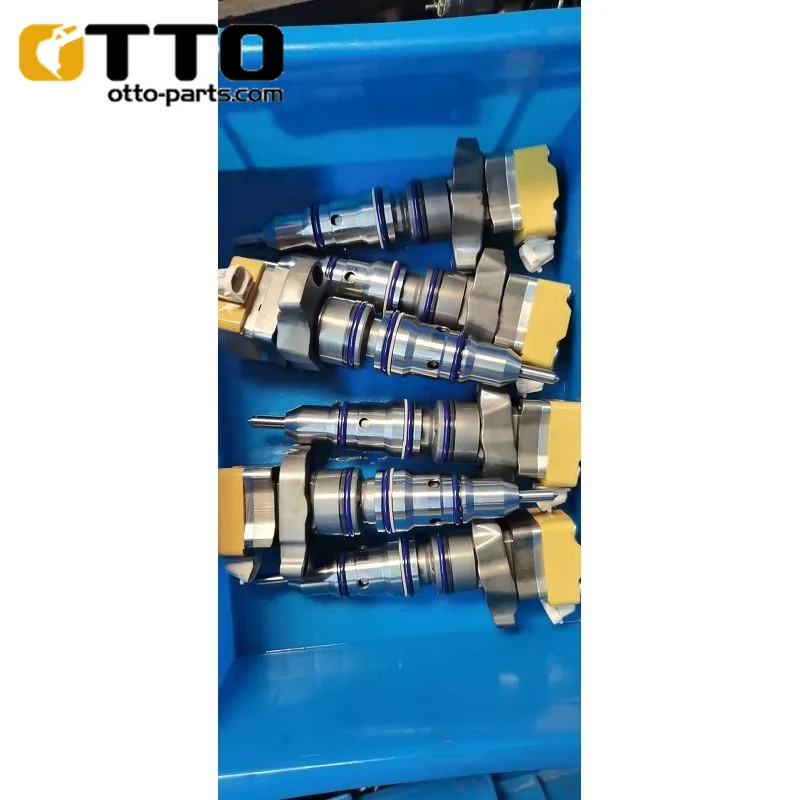 OTTO 322C 325C 3126 3126B Excavator Parts Diesel Engine Common Rail Fuel Injector Assy 177-4754 Nozzle for CAT