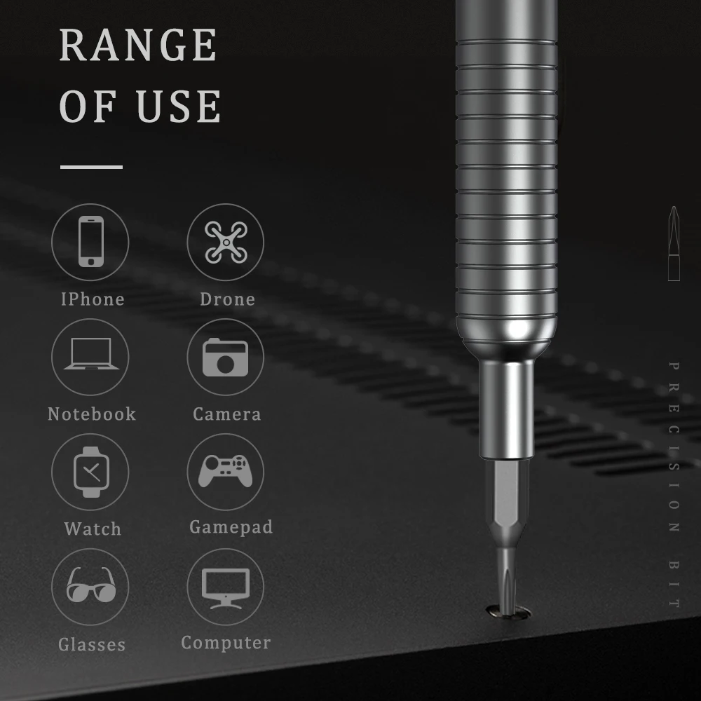 2024 Hot selling 31in1 Household Screwdriver Set Gifts Tools Repair Tool Kit for Laptop Camera Smartphone for Phone Computer