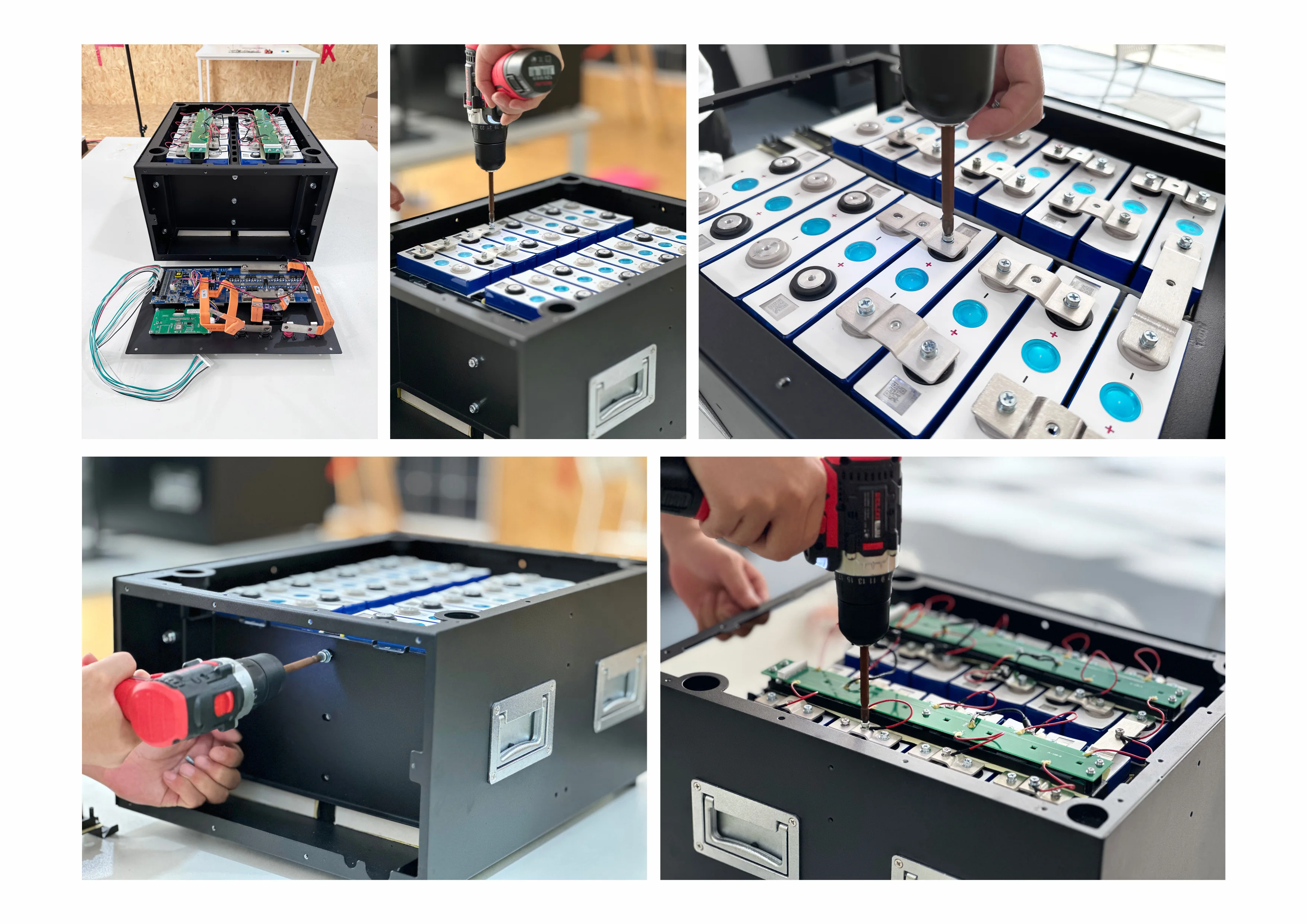 2024 Apexium OEM/ODM 36V 48V 72V Battery Pack 51.2v 50ah 100ah 105ah 160ah Lifepo4 Battery Box With Lcd Screen For Golf Cart