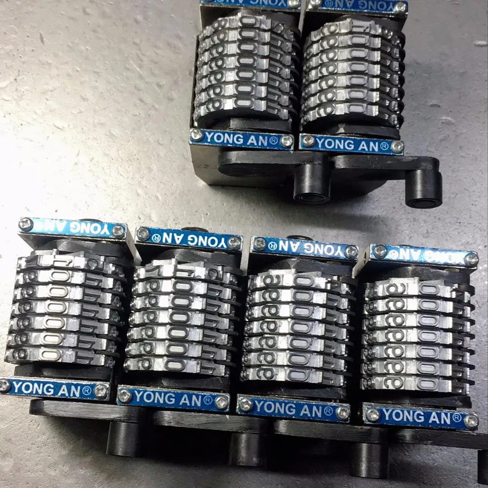 Машина для номера поршневых боксов