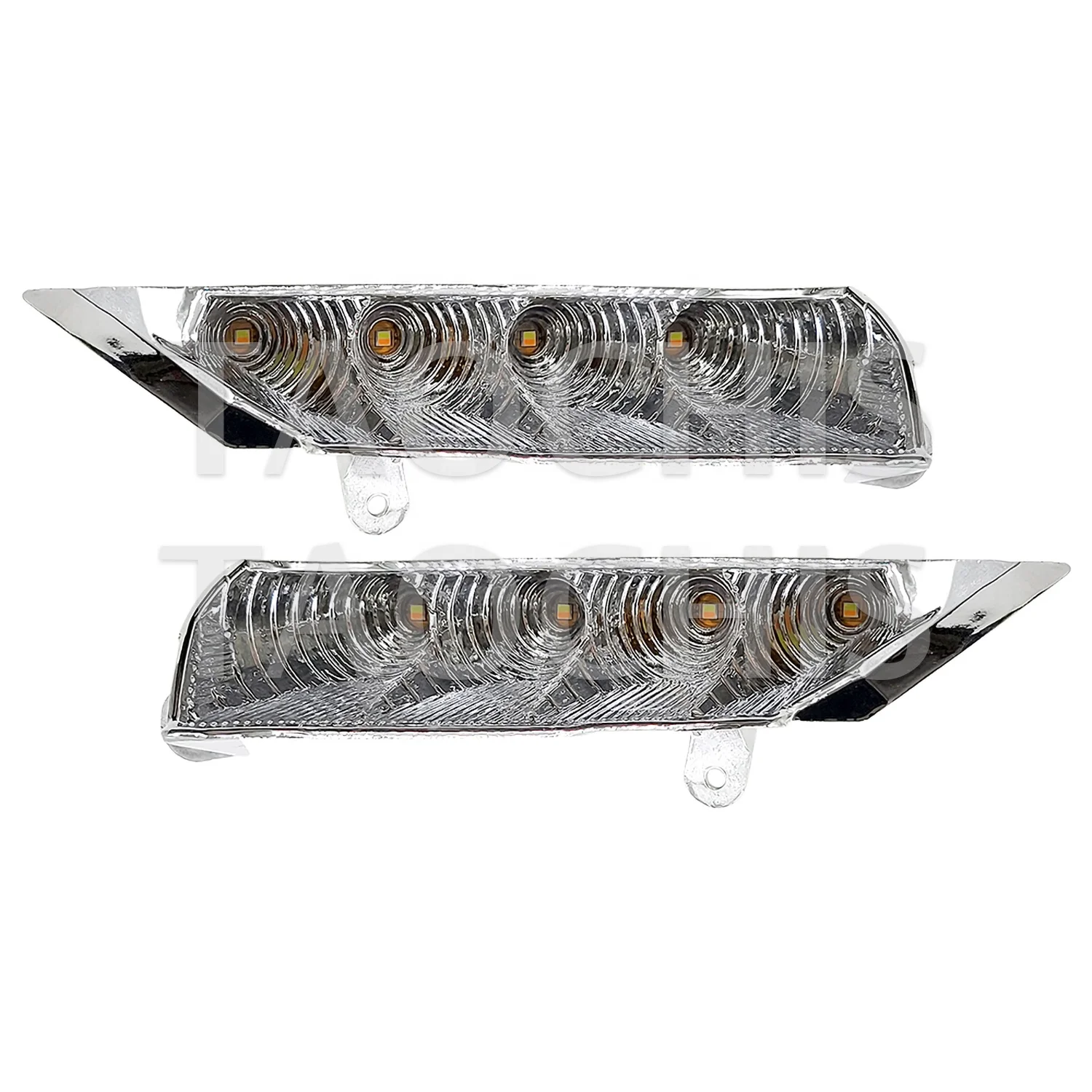 TAOCHIS YT-YG-60 car headlights fast installation kit for Toyota Corolla 2014-2016 white+yellow color car lamp accessories