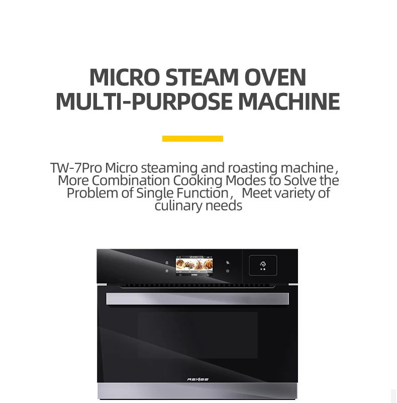 220v 50hz electric steam microwave oven for British hotel & household multi function oven