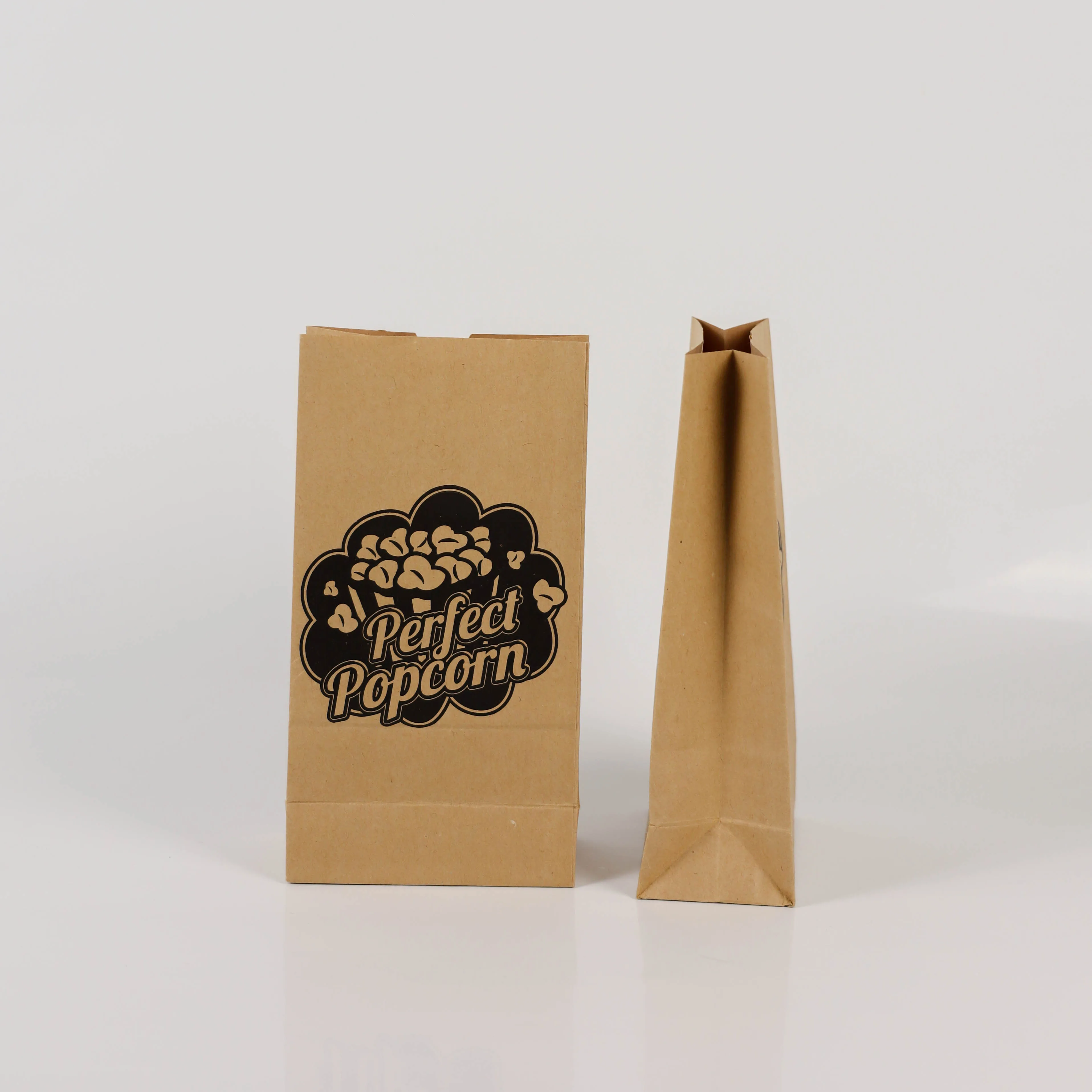 Heat Seal  French Fries Microwave Popcorn Paper Packaging Bags for Food Sandwich Snack Bag