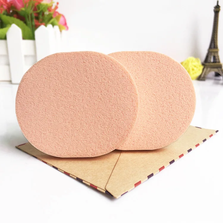 
wet and dry oval flat soft beauty cosmetic makeup sponge foundation blender powder puff 