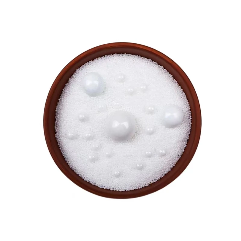 Ceramic Grinding Medium with Zirconia Beads Plus Polishing Agent for Mirror Effect Metal and Aluminum Usage for Blasting
