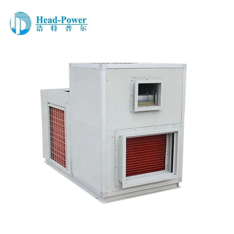 10TON Commercial Use Anti-corrosion Copper Fins Rooftop Packaged Unit Customized Central Air Conditioner Good Price