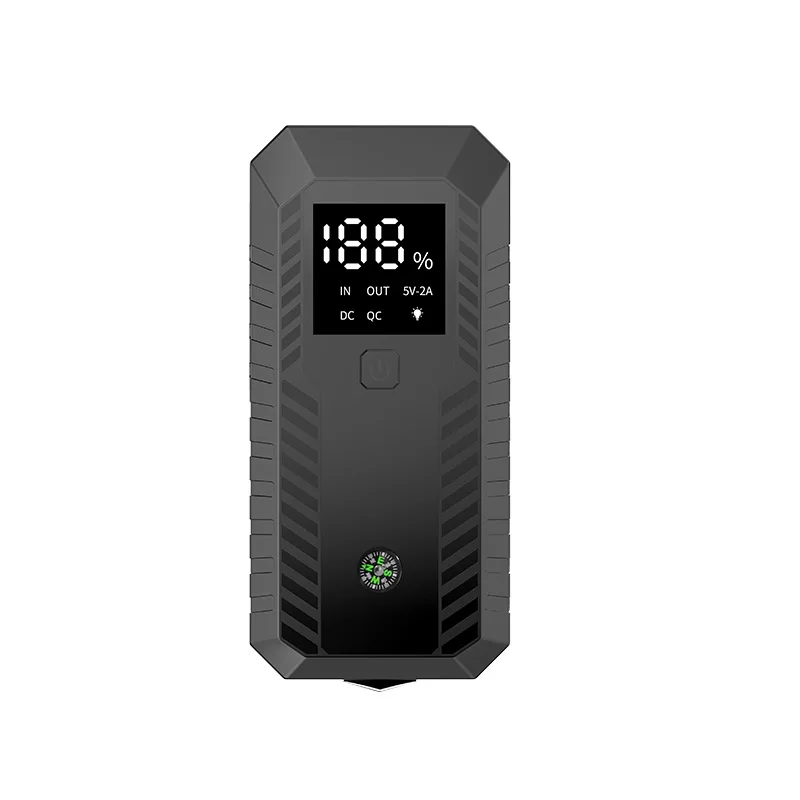 Car Battery Charger Starting Booster Device 800mAh Current Auto Emergency Tools With LED Smart Clamp Jump starter Power Bank