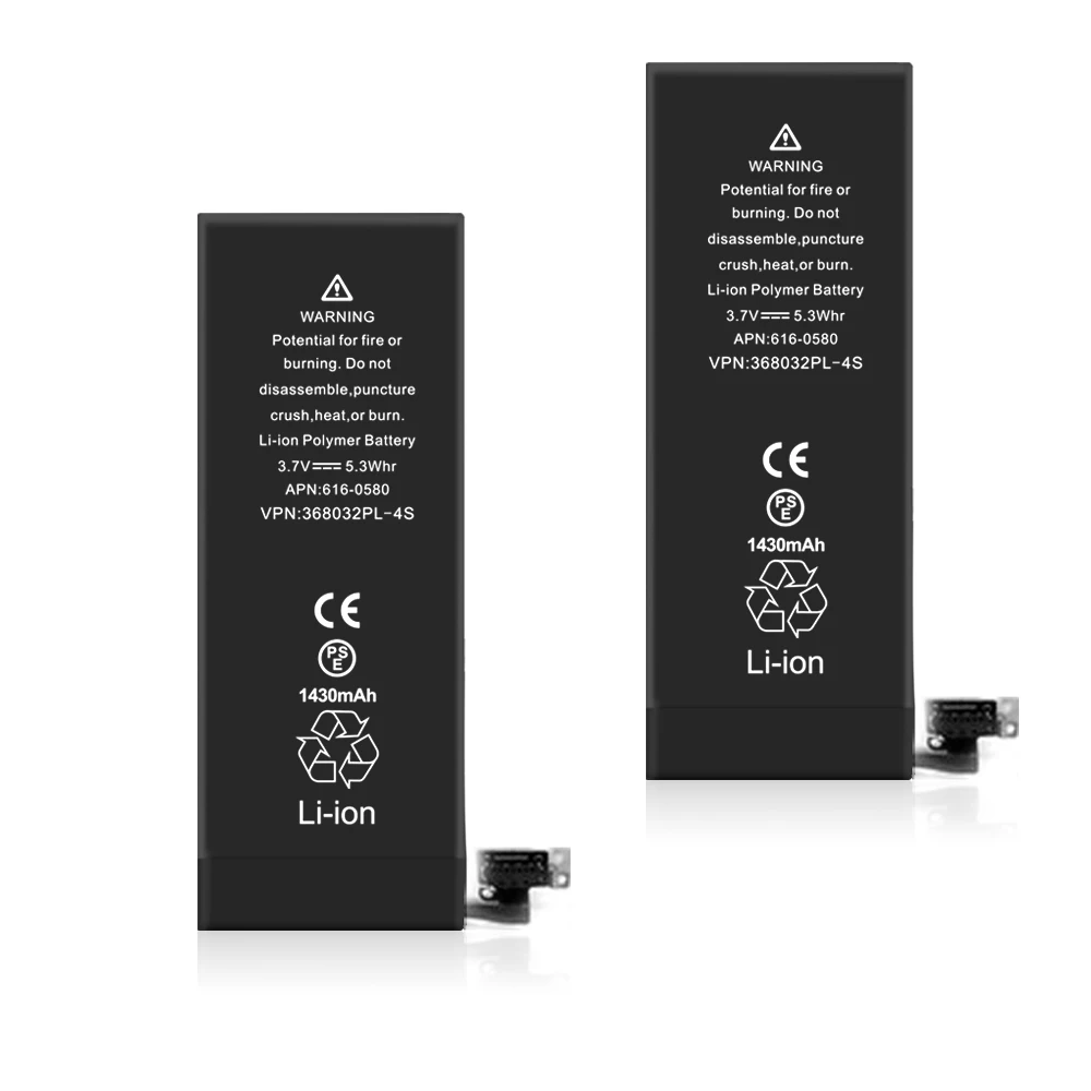 0 cycle original capacity 1430mah aa rechargeable battery for iphone 4s