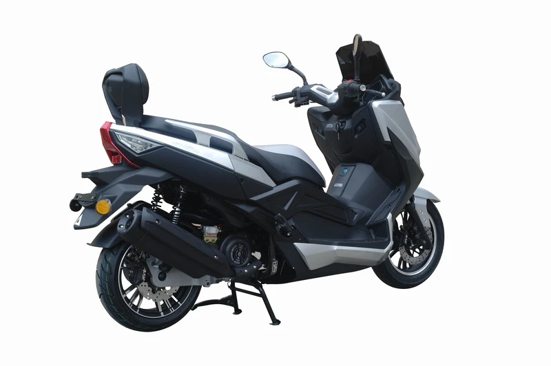 Best price fashion 125cc 150cc gasoline scooter T9 with Big Wheels motorcycle