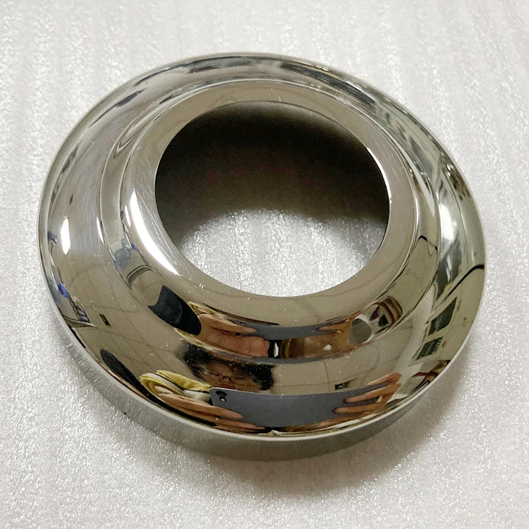 Stainless Steel Balustrade Handrail Post Pipe Decorative Base Plate Cover Accessories