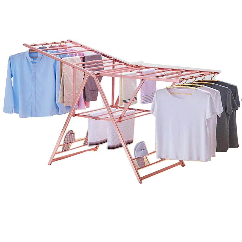 Складная регулируемая уличная сушилка для одежды в форме бабочки и белья