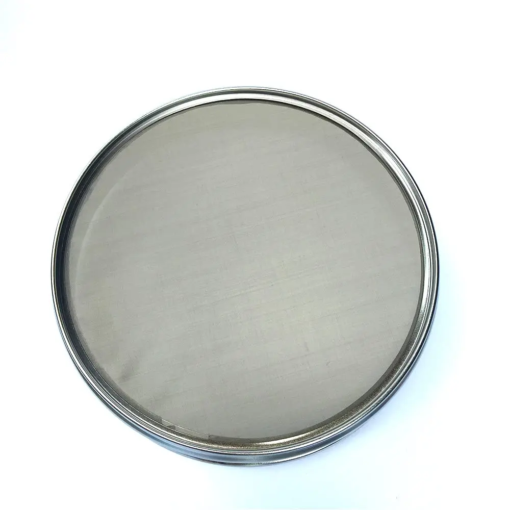 Hot Selling 304 Stainless Steel Standard Test Sieve Garden Metal sieve Garden Sieve Mesh Soil Sift