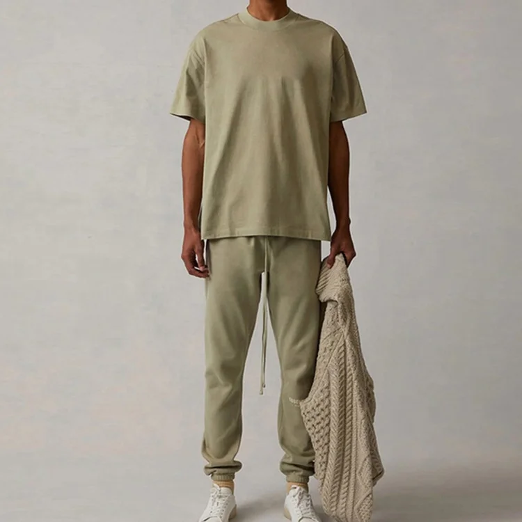 Wholesale Mens T-Shirts Custom Logo Printing High Quality 100% Cotton Drop Shoulder Oversized Men Plain T Shirts