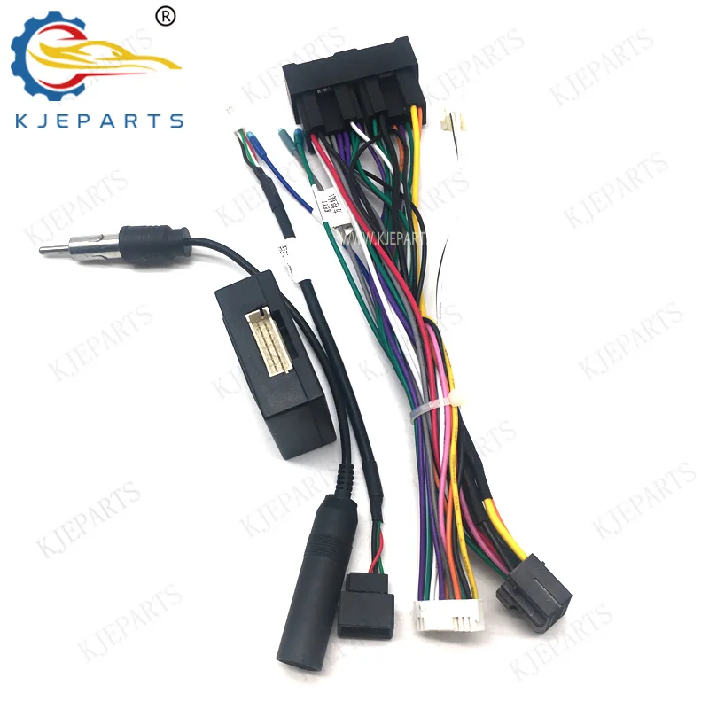 32 pin connector adapter Car Video cable Canbus for Dongfengs Joyear X5 2022 car Android player wiring harness