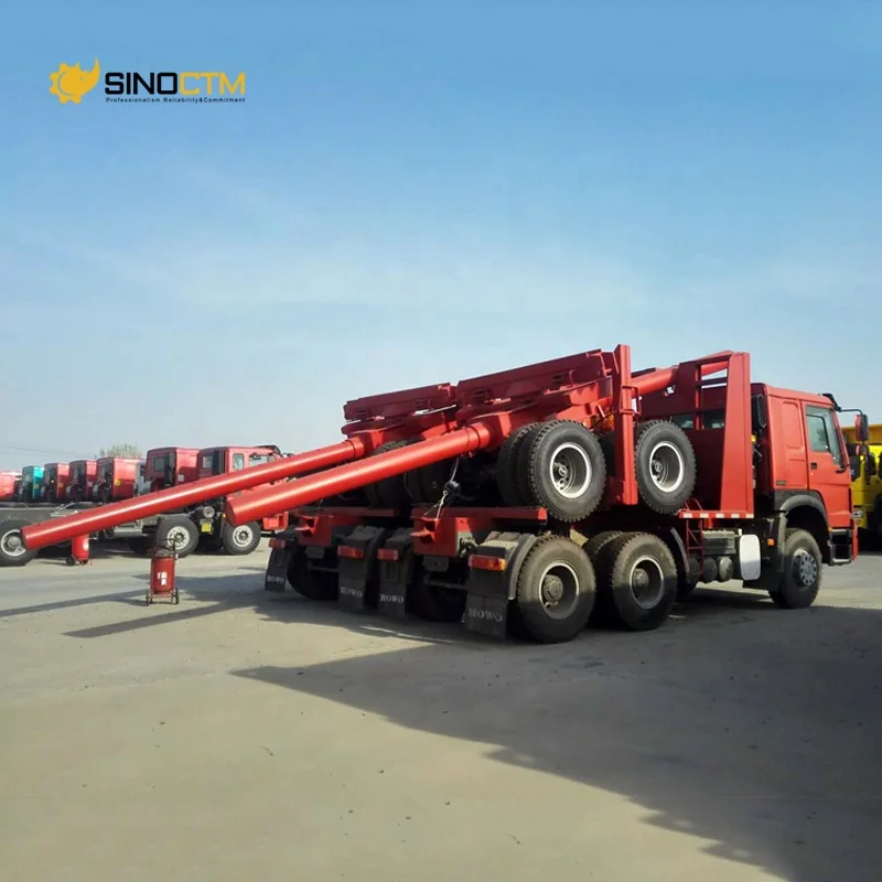 Sinotruk 6x6 8x4 Off road howo log trucks with loaders for sale