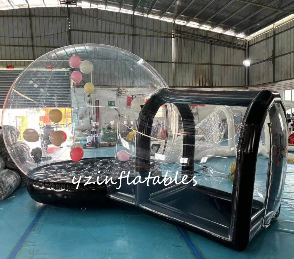High quality black bubble house inflatable bubble balloons