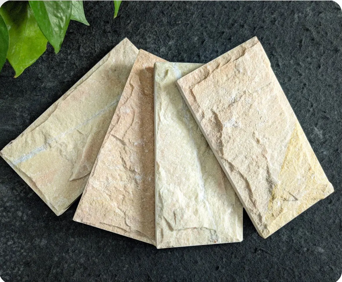 Factory Price Natural Cultured Slate Stone Exterior Wall Cladding Tiles Marble Culture Stone Wall Panel tiles