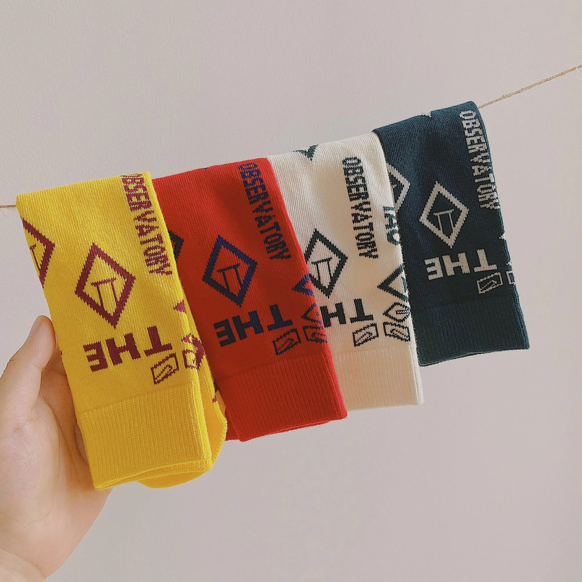 От 3 до 12 лет, для младенцев и детей ясельного возраста платье до колен без пятки носки свободного размера в стиле ретро, на квадратном хлопковые носки