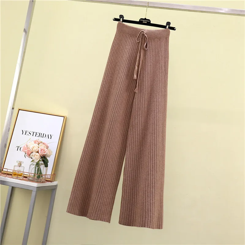 
Multifunctional outfits one pieces wide leg pants women ladies trousers 