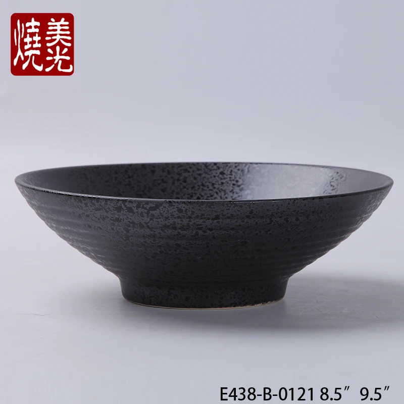Japanese restaurant ceramic c stoneware ramen noodle bowl for horeca