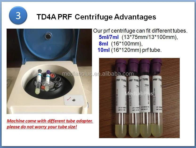 
2021 New prf centrifuge prf tubes dental prf centrifuge 