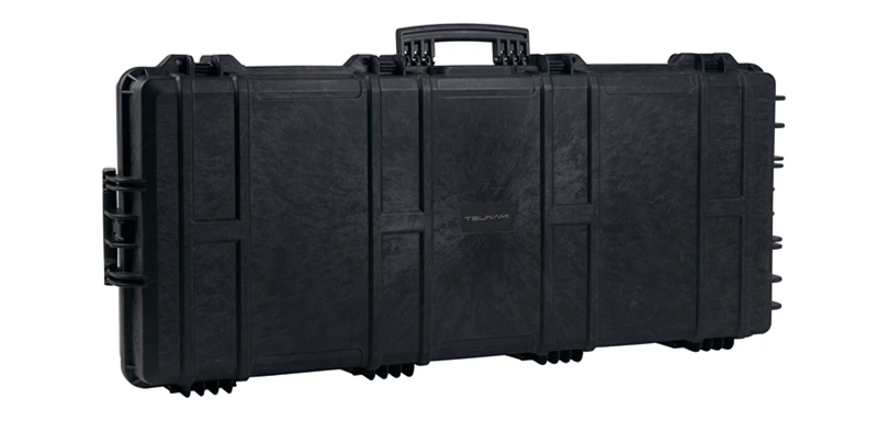 Wholesale Protective Hard Plastic Black Waterproof Eva Military Long Gun Case