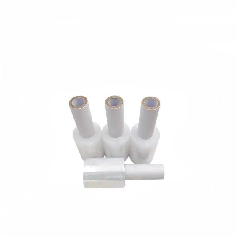Factory Price Soft Plastic Bale Wrap Films Roll Pallet Packing Transparent Wrapping Stretch Film