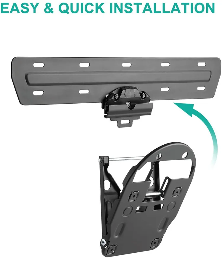 Micro Gap TV Wall Mount Bracket for 49 to 65 inch Samsung Q7 Q8 Q9 Flat and Curved TV